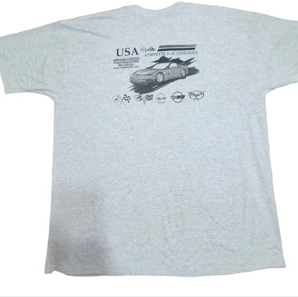 VINTAGE  2000 Abate MDA Ride Motorcycle Black Graphic Print T-shirt Sz 2XL - Picture 3 of 4